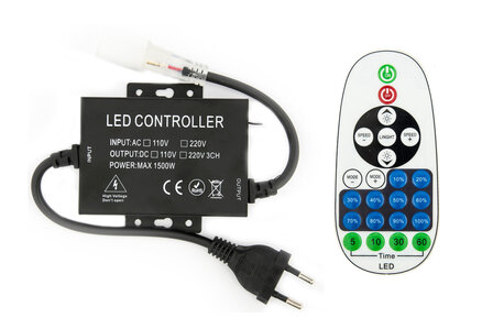 LED Neon Flex Enkelkleurig Controller