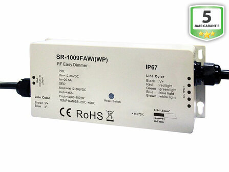 LED RGBW Wifi Controller 