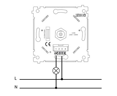 LED dimmer schema