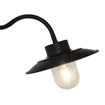 industri&euml;le wandlamp voor buiten