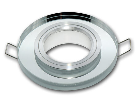 Inbouwspot Rond Glas Chrome