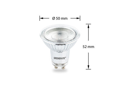 GU10 glas LED