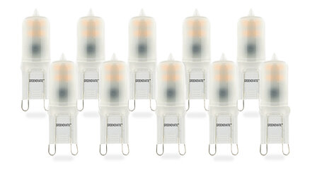 10 pack dimbare g9 led lamp