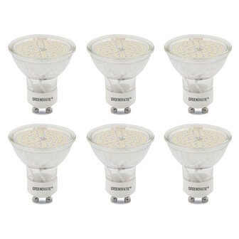 6 Pack GU10 LED Spot SMD 5W