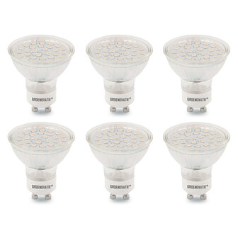 6-Pack GU10 LED Spot SMD 3W