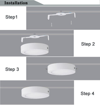 led plafonniere paneel