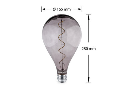 E27 LED Filament A165