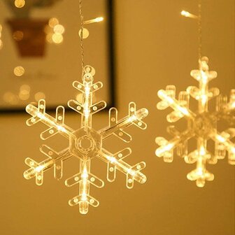 Kerstverlichting Sneeuwvlokken