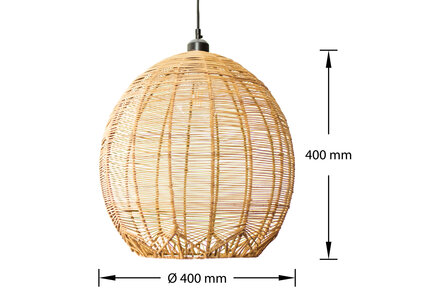 Rieten Hanglamp ⌀40 cm