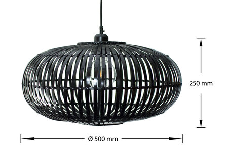 Bamboe Hanglamp ⌀50 cm