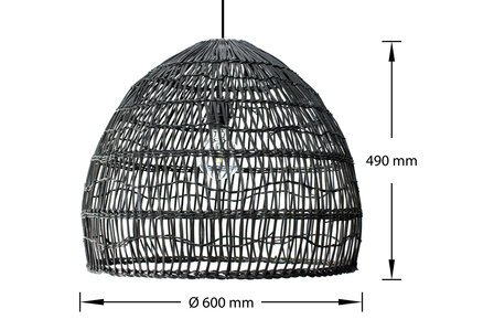 Rieten Hanglamp ⌀60 cm