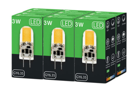 Groenovatie GY6.35 LED Lampjes 6 Stuks