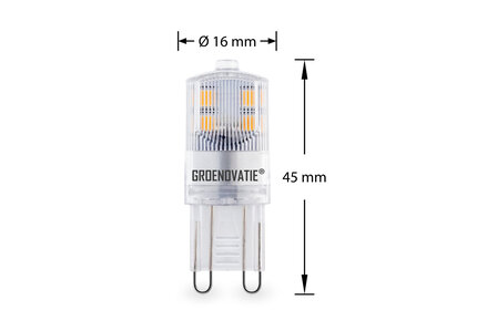 Groenovatie G9 LED Lamp