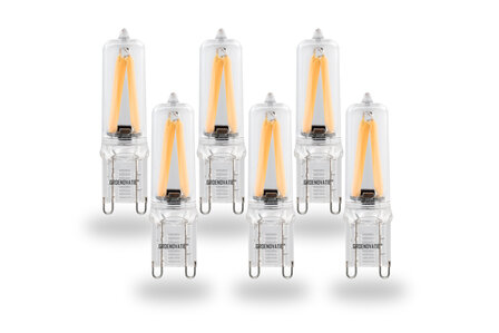 Groenovatie G9 LED Lamp 6-Pack