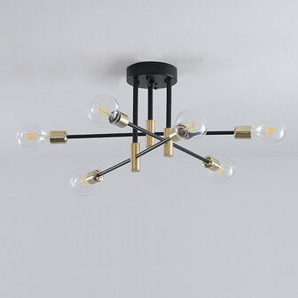 e27 hanglamp goud