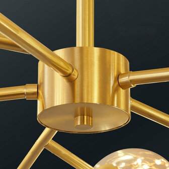 goud glas hanglamp