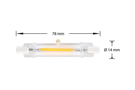 r7s led 78mm