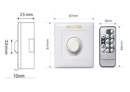 inbouw led dimmer