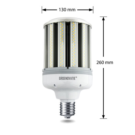 verantwoordelijkheid modder Uitwerpselen E40 LED Corn/Mais Lamp 80W Neutraal Wit Waterdicht - Lamp #1