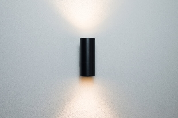 led wandlamp zwart 3W