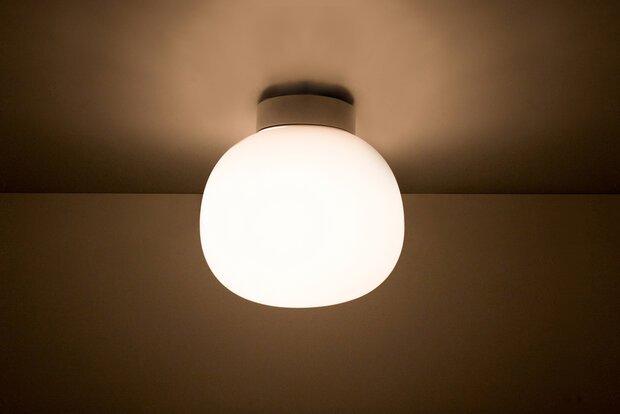 Ronde Plafondlamp Wit