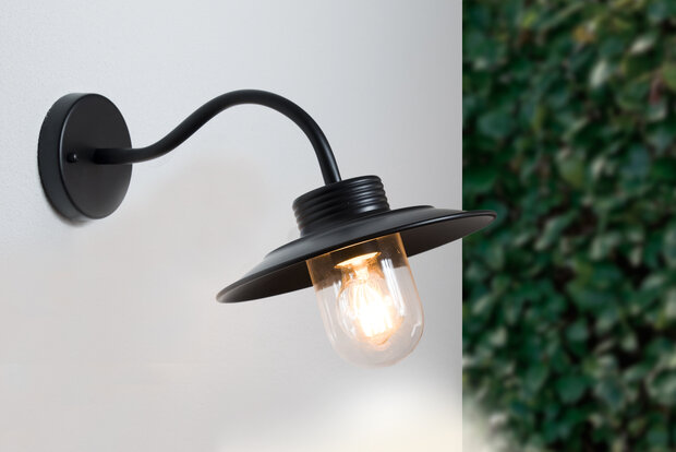 industriële wandlamp