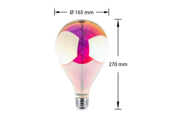 E27 LED Filament A165 6W