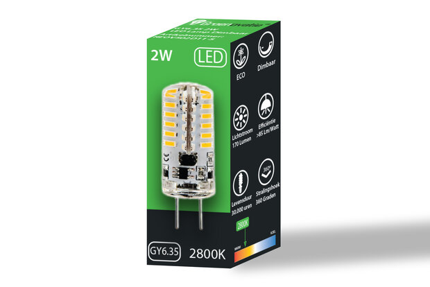 gy6.35 led lampje dimbaar