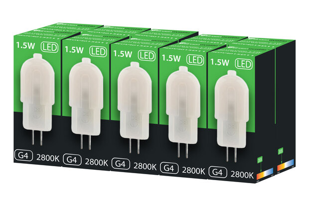 10 pack dimbare led lamp