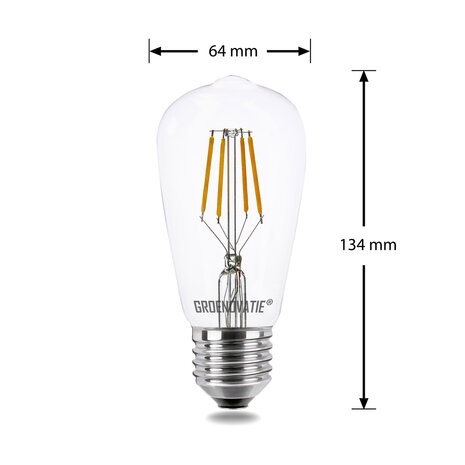 Rustika ST64 led lamp