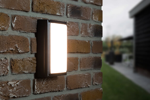 Rechthoekige buitenlamp 8W