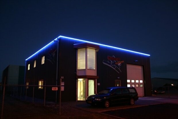 LED neon flex blauw