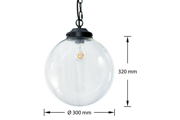 Metz Hanglamp ⌀30x32cm