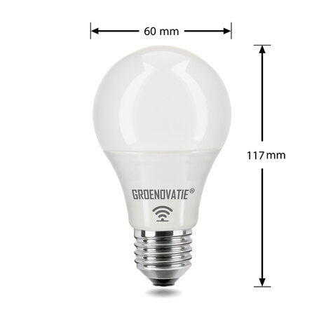 Led lamp met bewegingssensor