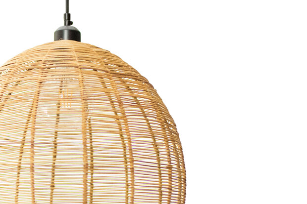 Rotan Hanglamp Naturel