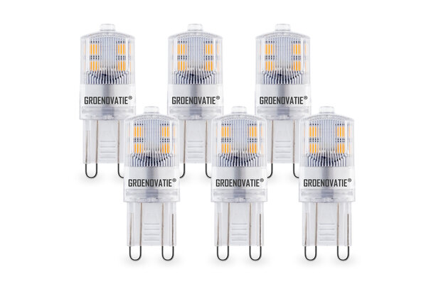 g9 led lamp 2w 6-pack