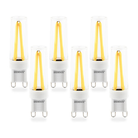 g9 LED dimbaar 6 pack