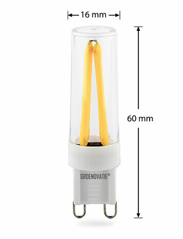 g9 filament lamp