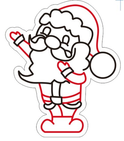 neon christmas