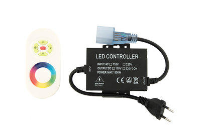 LED Neon Flex RGB Controller Aansluitstekker Met Touch Afstandsbediening