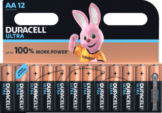 Duracell Ultra Power AA Batterij, LR6, Niet Oplaadbaar, 12 Stuks