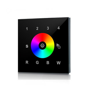 LED Touch RF RGBW Controller 230V, Wand, Zwart, Pro