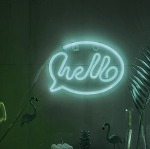 LED Neon Wandlamp 