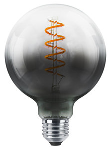 E27 LED Filament XL G200 Half Smoke Globelamp 6W Warm Wit Dimbaar 