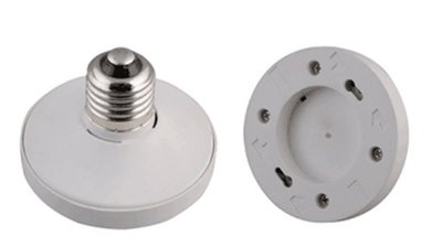 Verloopfitting van GX53 naar E27