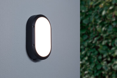 LED Wandlamp met Sensor 8W, Waterdicht, Warm Wit