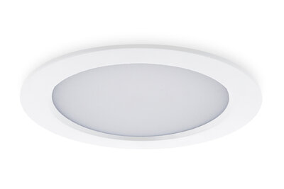 LED Paneel Plafondlamp 12W, Rond ⌀14cm, Warm Wit, Inbouw
