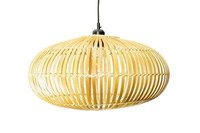 Bamboe Hanglamp, Handgemaakt, Naturel, ⌀50 cm