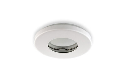 Inbouwspot, Rond, Waterdicht IP54, Ø85 mm, Mat Wit