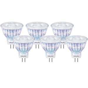 Philips CorePro LEDspot 2.3-20W 827 MR11 36D Warm Wit 6-Pack 